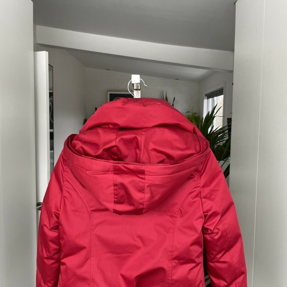 Soia & Kyo Maureen Jacket Parka Down Red NWT Sz Small❤️ - Picture 7 of 7